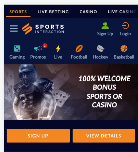 bonus sports interaction sport betting