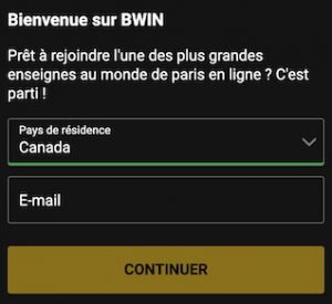 créer un compte bwin au canada